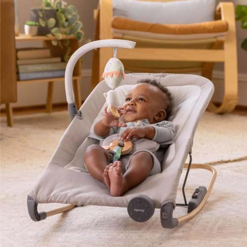 Keep InMotion Automatic Baby Rocking Seat - Gray