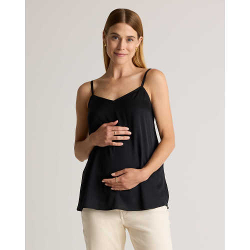 Washable Stretch Silk V-Neck Maternity Cami