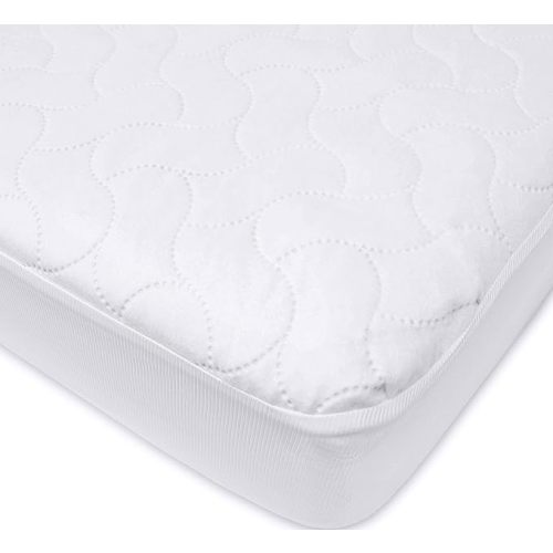 American Baby Company Waterproof Fitted Crib Mattress Protector 52" x 28" - Quilted, Noiseless, Soft & Breathable Crib & Toddler Mattress Pad Cover
