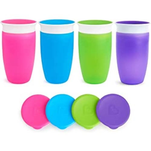 Munchkin® Miracle® 360 Toddler Sippy Cups with Lids, 10 Ounce, 4 Pack