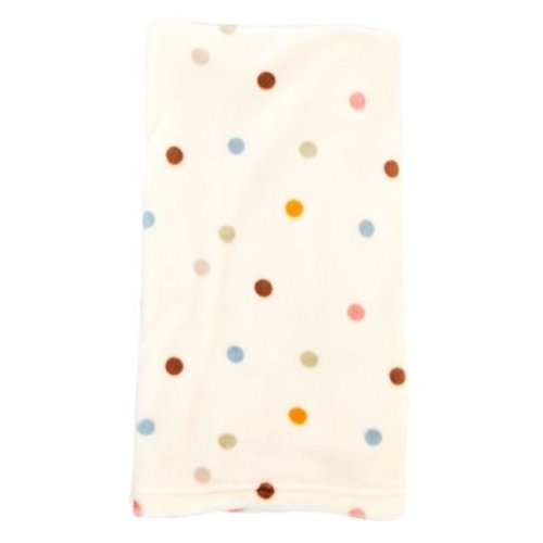 Parent's Choice Neutral Plush Dot Blanket