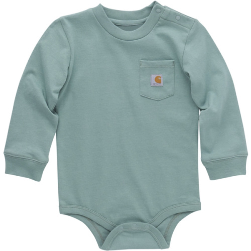 Carhartt Infant Solid Pocket Long Sleeve Onesie | Boot Barn