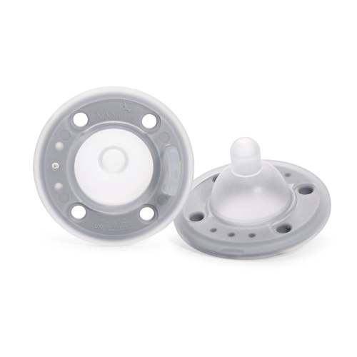 Ninni Co Pacifier- Frost 2 Pack Breastlike Pacifier