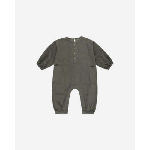 Relaxed Corduroy Jumpsuit || Forest