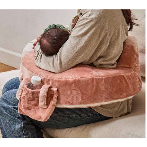 My Brest Friend Super Deluxe Nursing Pillow Cover - Slipcovers for Baby - Adjustable Fit, Easy Care, Durable - Nursing Pillow Not Included, Dusty Rose