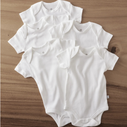 5-Pack Organic Cotton Short Sleeve Bodysuits | Honest Baby Clothing