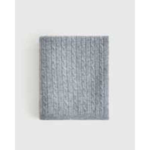Luxe Cable Knit Cashmere Baby Blanket