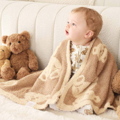 CuddleLane™ Luxe Blankets | Teddy Bears
