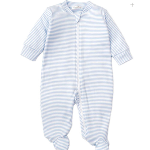 Stripes Blue Pajama - Size: 3-6m