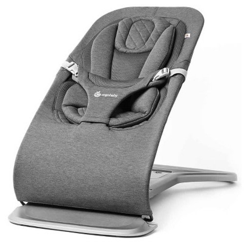 Ergobaby Evolve Baby Bouncer, Color: Charcoal grey