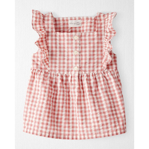 Toddler Gingham Top Made With Organic Cotton - Little Planet | Carter's