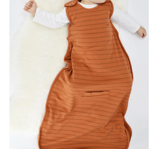 4 Season® Ultimate Baby Sleep Bag, Merino Wool & Organic Cotton, Color:Terracotta