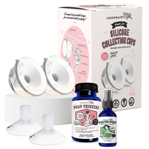 Silicone Milk Collection Cups for Spectra Pump | Legendairy Milk