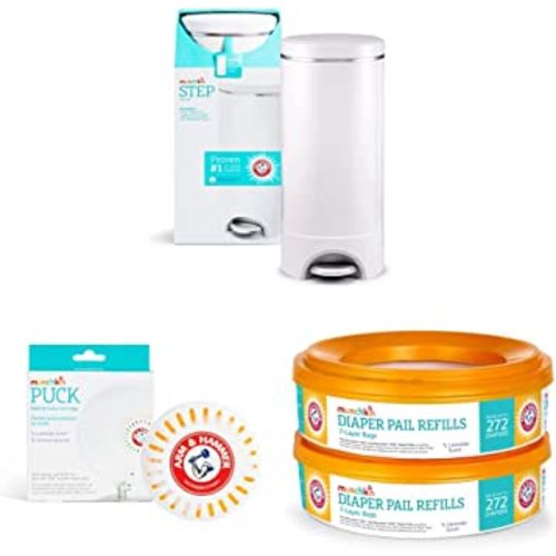 Munchkin® Step Diaper Pail Bundle with Refills and Deodorizer