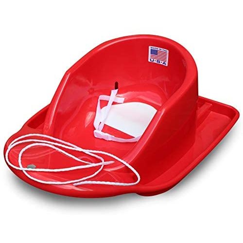 Flexible Flyer Baby Pull Sled. Toddler Boggan. Sleigh for Kids