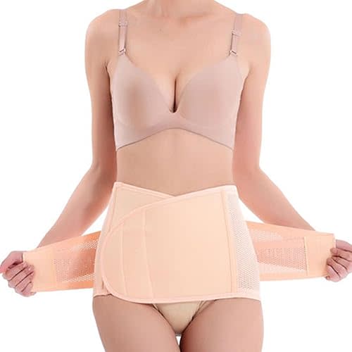 Postpartum Belly band Postpartum Recovery Surgery Support Belly Wrap for C-Section Hernia and Tummy Tuck Abdominal Compression Binder