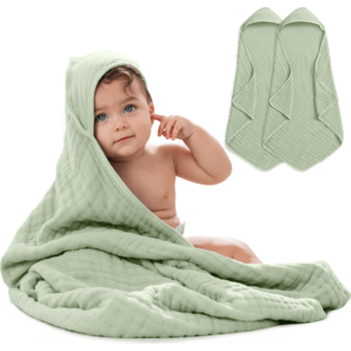 Baby Hooded Towels - Pack of 2