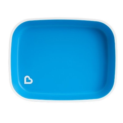 Munchkin Splash Flat Plate, Color: Blue