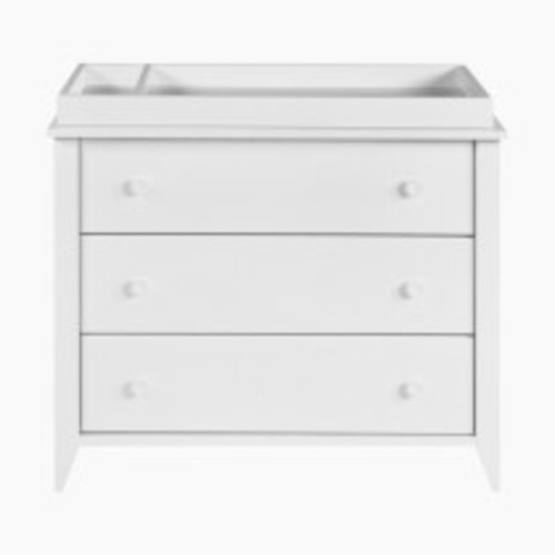 babyletto Sprout 3-Drawer Changer Dresser - White