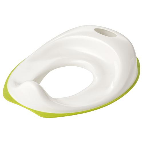 TOSSIG Toilet seat - white/green