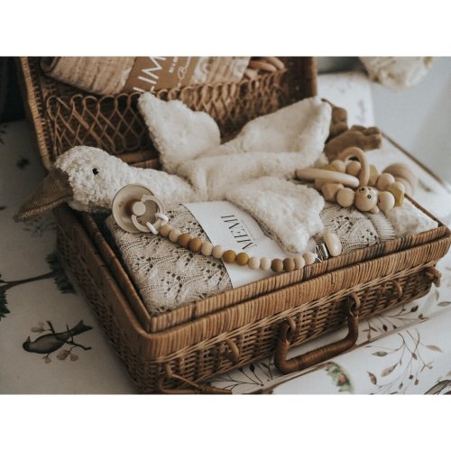 Cuddly animal Goose small | white | Y21025