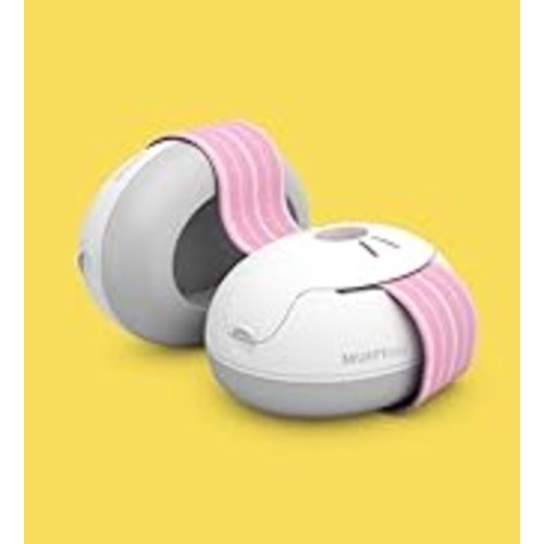 Alpine Muffy Baby Ear Protection for Babies and Toddlers up to 36 Months - CE & ANSI Certified - Noise Reduction Earmuffs - Comfortable Baby Headphones Against Hearing Damage & Improves Sleep - Black