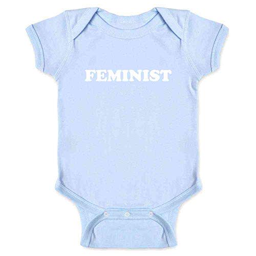Pop Threads Im A Feminist Simple Retro Baby Toddler Kids Girl Boy T-Shirt