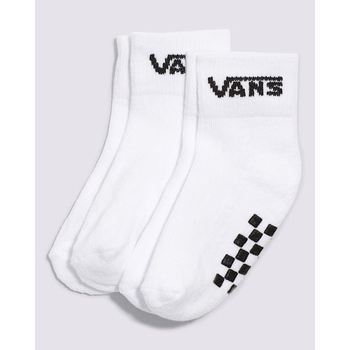 Infant Classic Crew Socks 2-Pack in White | Vans