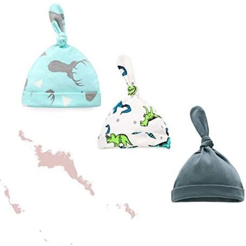 BebeZar Baby Bonnet with Knotted Design – Soft & Breathable Cotton, Newborn, Lightweight for All Seasons