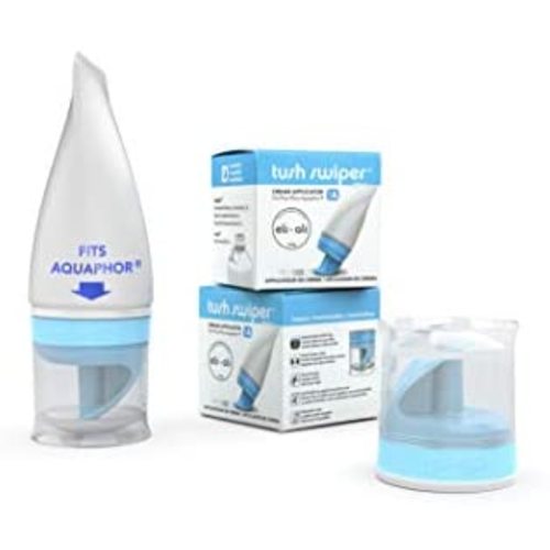 Tush Swiper Diaper Rash Cream & Ointment Dispenser/Applicator (2-Pack: Fits Aquaphor)
