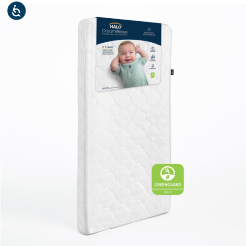 HALO DreamWeave Breathable Crib Mattress