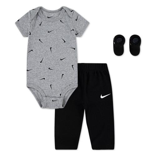 Nike Infant Boys' 3-Piece Bodysuit & Waffle Pants Set