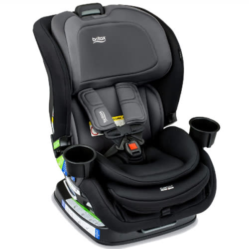 Britax | Poplar Convertible Car Seat in Stone Onyx (Black and Gray)– Slim 17” Design