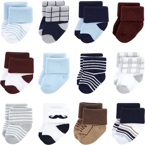 6-12m, Little Treasure Unisex Baby Newborn Socks