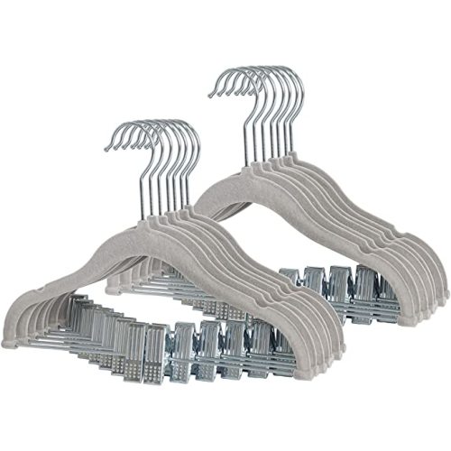 Non-Slip Clothes Hangers for Baby, Gray