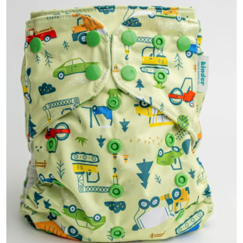 Bumper Buddies: Essentials Pocket Cloth Diaper with Athletic Wicking Jersey, Grows with your Baby