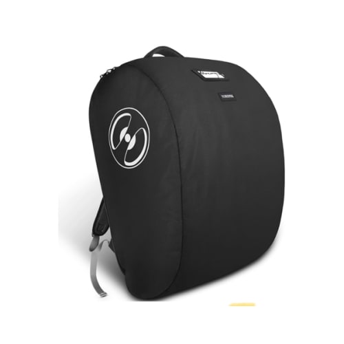 YOREPEK Padded Car Seat Travel Bag for Airplane, Fits for Doona Car Seat Stroller with isofix Base, Infant Car Seat Bags with Lockable Zipper, Foldable Gate Check Stroller Backpack for Baby Travel