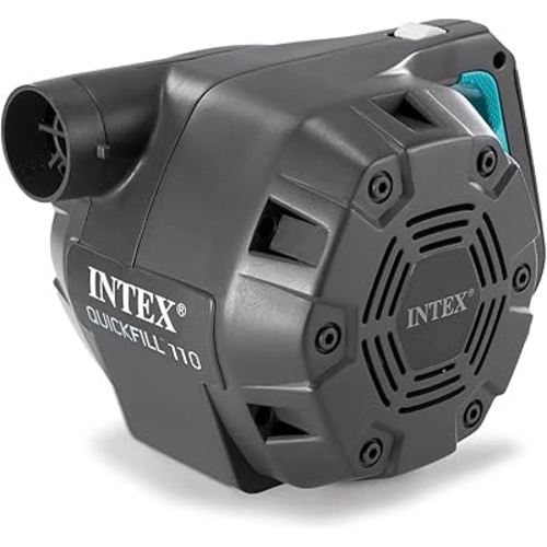 INTEX QuickFill Electric Air Pump: Inflates and Deflates Air Mattresses, Inflatable Kayaks, Boats, Toys