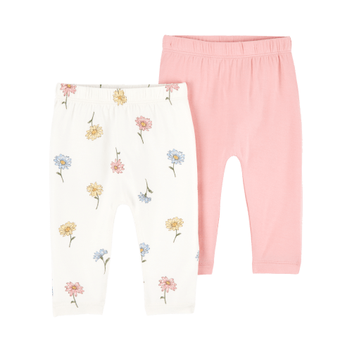 Baby 2-Pack PurelySoft Pull-On Pants - Carter's | Carter's