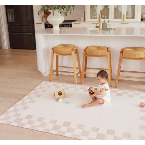 Large Foam Play Mat - Honey Border