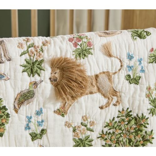 Morris & Co. Owl & Willow Baby Quilt | Pottery Barn Kids