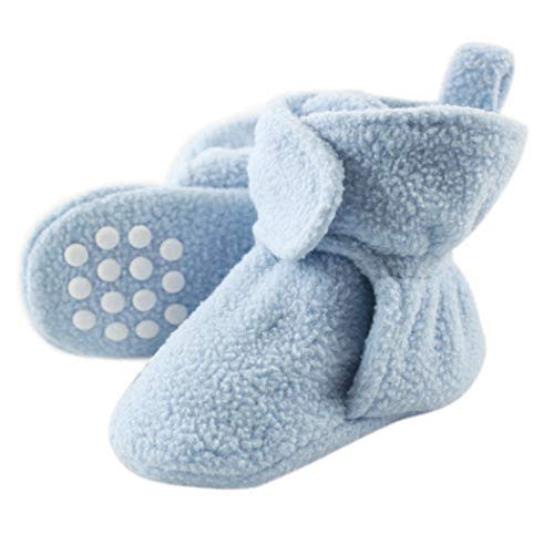 Luvable Friends Baby Girls' Cozy Fleece Booties