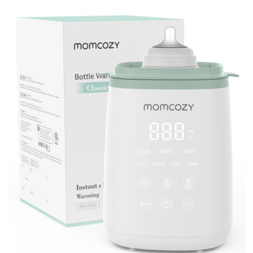 Momcozy Bottle Warmer, Fast Bottle Warmers for All Bottles with Timer, Accurate Temperature Control and Automatic Shut-Off, Multifunctional Bottle Warmer for Breastmilk