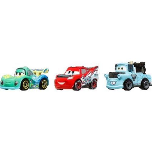 Disney Pixar Cars Mini Racers Metal Toy Car - 3pk