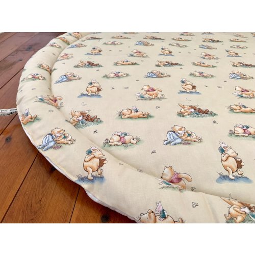 WHIMSICAL POOH & Friends Moments PLAYMAT, Play Mat, Padded, Circle Rug, Newborn Nursery, best baby gifts, nursery gift, Winnie Pooh inspired