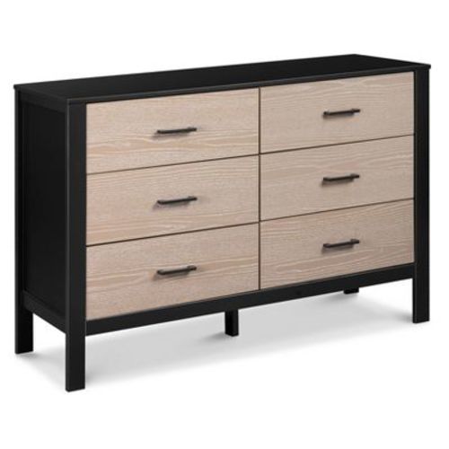 Carter's By Davinci Radley 6-drawer Dresser - Black/coastwood