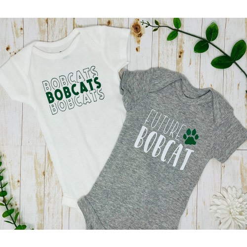 Baby Bobcat Bodysuits (Set of 2)
