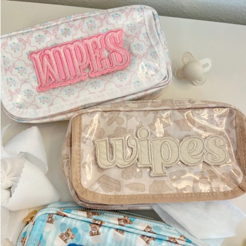 Wipes Pouch - Clear Coat Bag