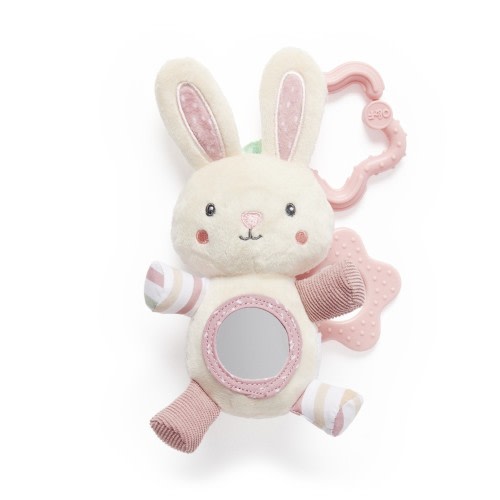 Oscar & Florri Woodland Bunny Pram Toy | Soft Plush Toys | Baby Bunting AU