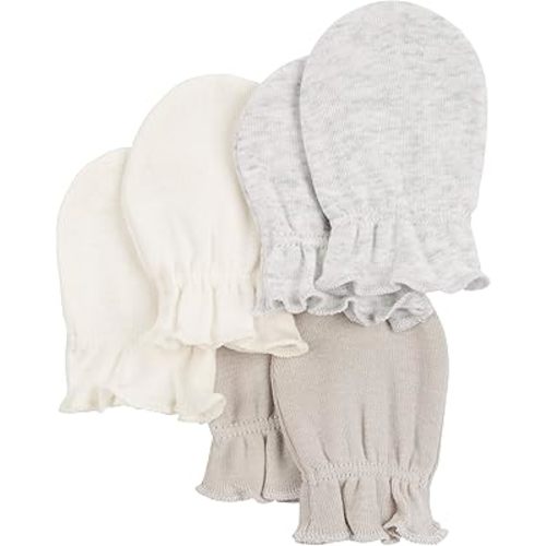 Carter's Baby Girls' 3-Pack Scratch Mittens Set